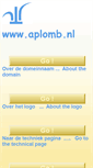 Mobile Screenshot of aplomb.nl